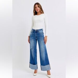 Judy Blue Retro Wide Leg Jeans!